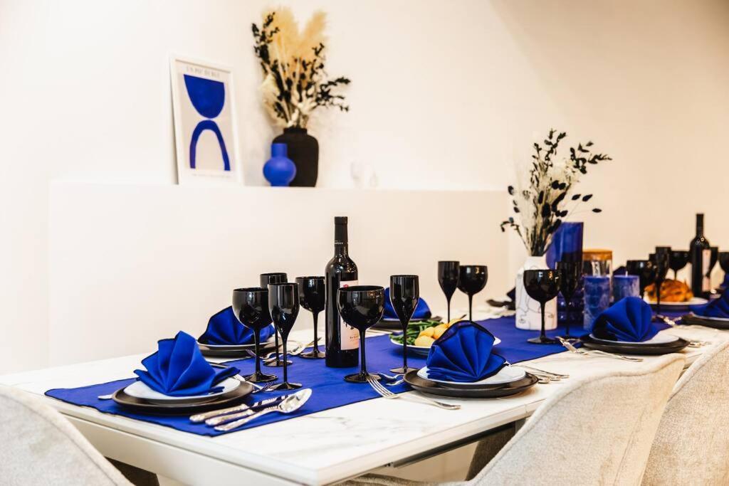 Deauville Luxury Blue Loft - Sauna And Inside Pool ทรูวิลล์-ซูร์-แมร์ ภายนอก รูปภาพ