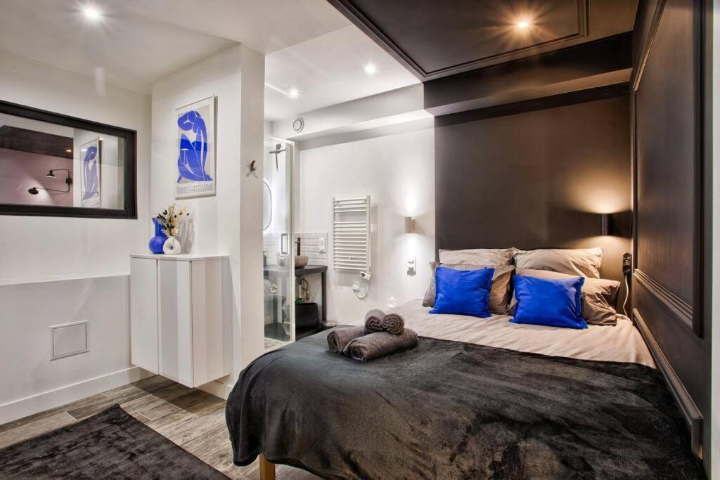 Deauville Luxury Blue Loft - Sauna And Inside Pool ทรูวิลล์-ซูร์-แมร์ ภายนอก รูปภาพ