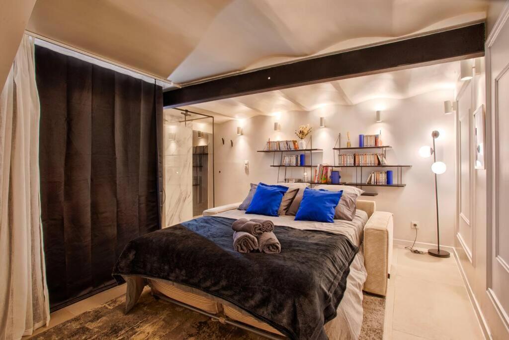 Deauville Luxury Blue Loft - Sauna And Inside Pool ทรูวิลล์-ซูร์-แมร์ ภายนอก รูปภาพ