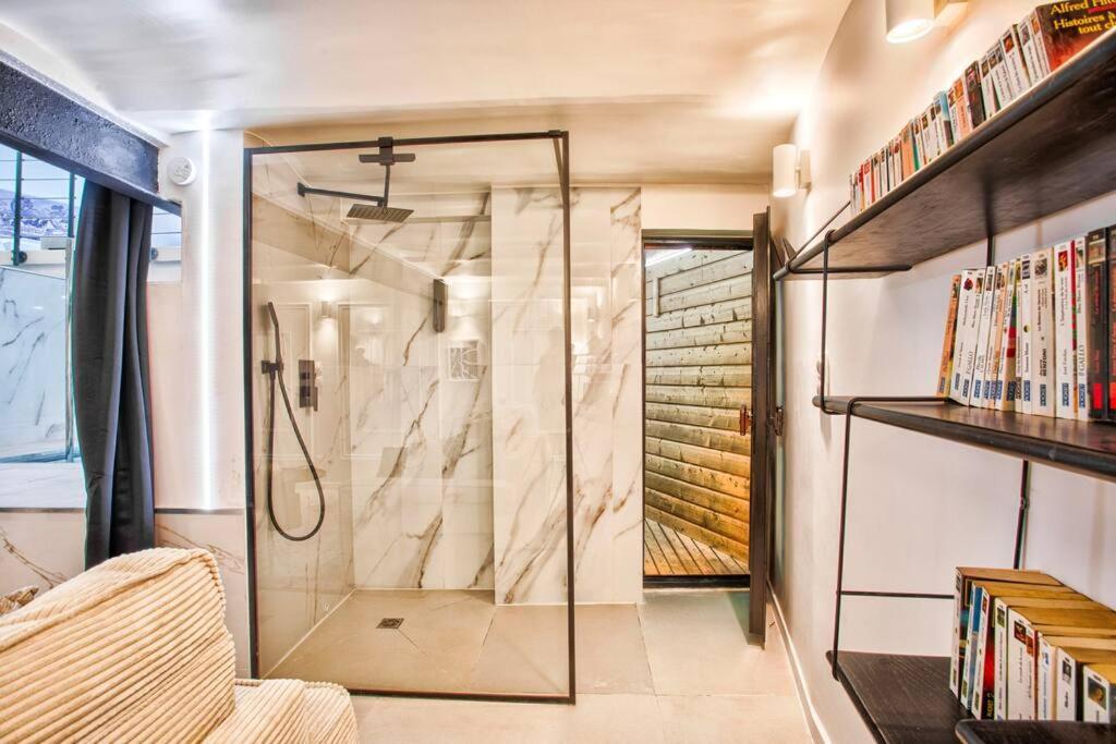 Deauville Luxury Blue Loft - Sauna And Inside Pool ทรูวิลล์-ซูร์-แมร์ ภายนอก รูปภาพ